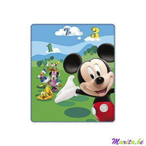 Disney fleece deken Mickey Mouse 140x120cm