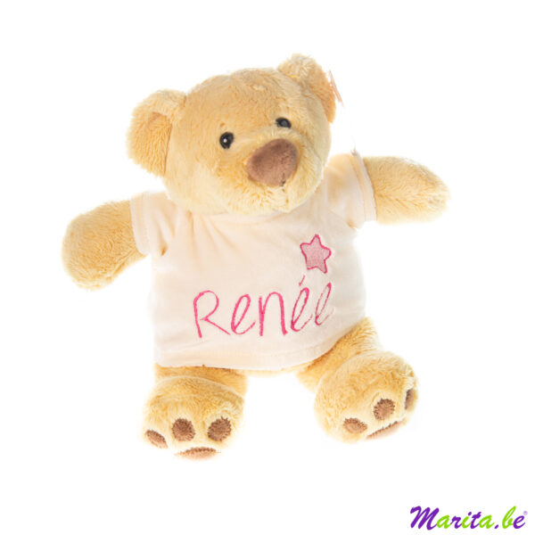 honey beer geborduurd Renée
