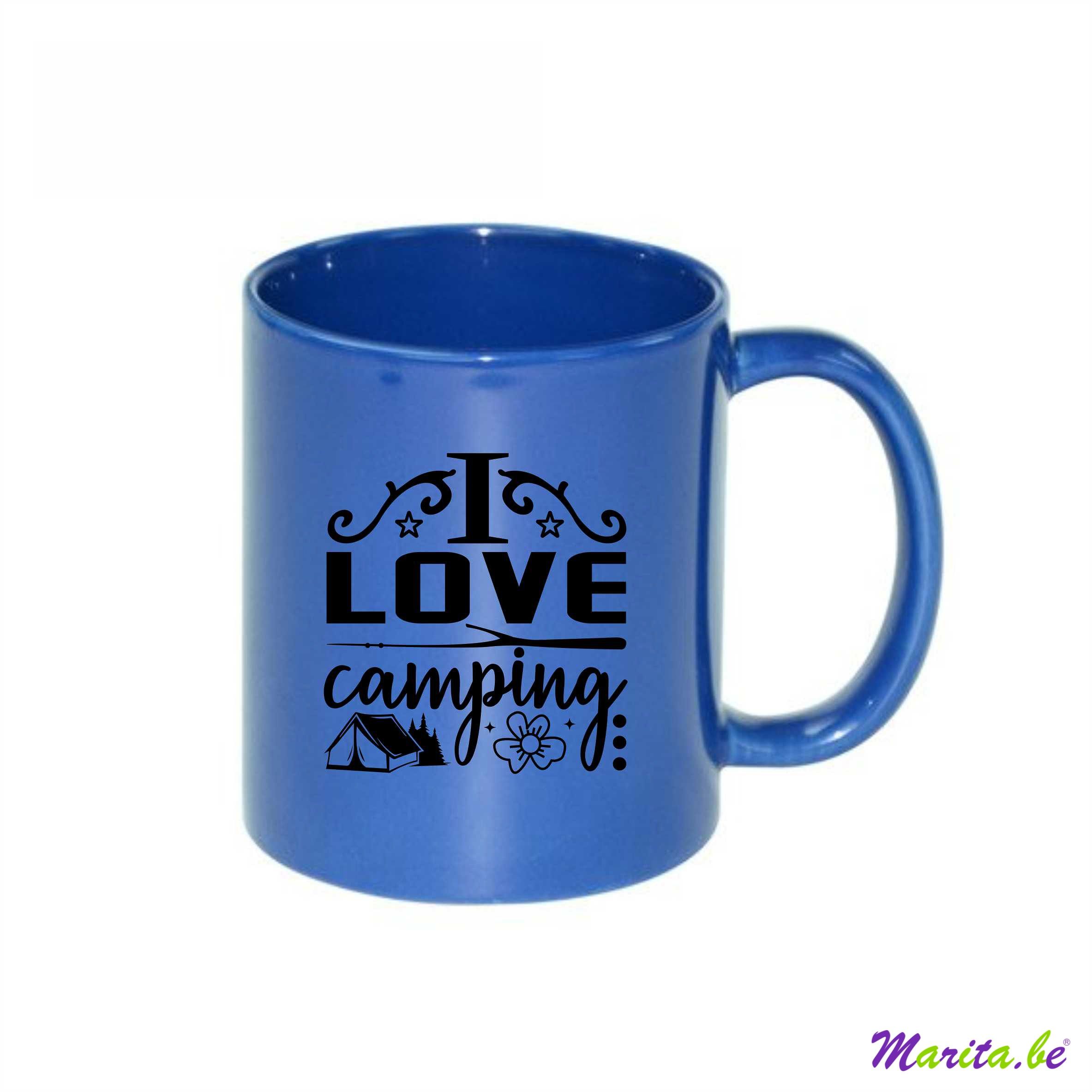 J’adore le Campint sur une tasse super jolie, couleur de votre choix