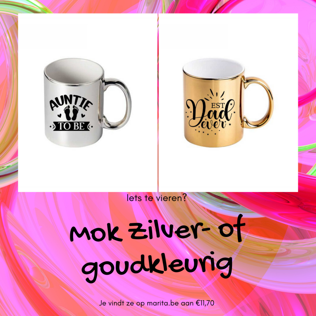 inspiratie gouden en zilver mokken