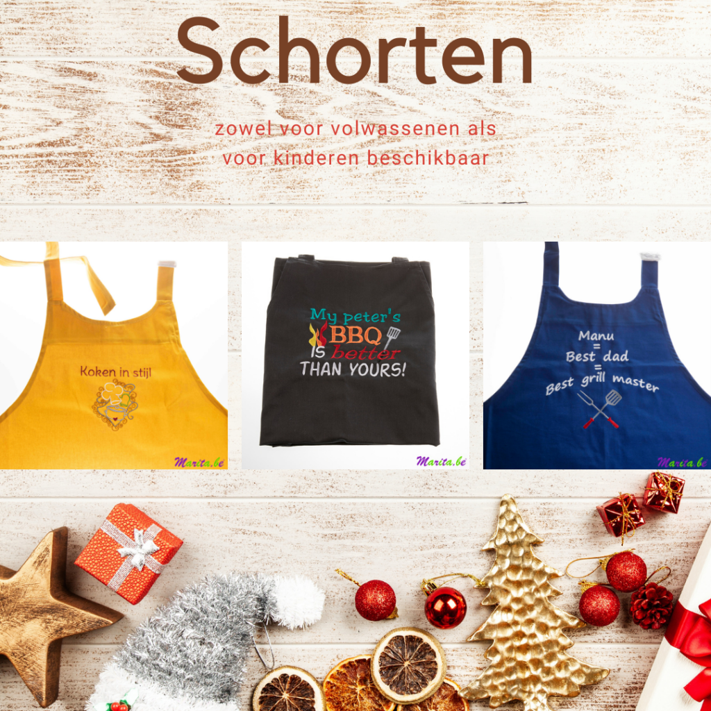 inspiratie schorten borduring barbecue bbq koken