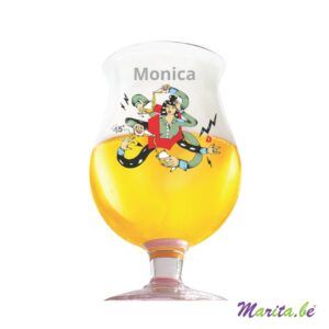 Gegraveerd Duvel Manuel Murillo glas