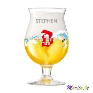 Gegraveerd Duvel Lost Frequencies glas